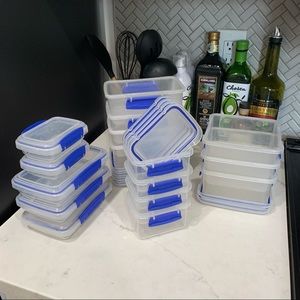 15 Piece Sistema Plastic Container Storage Set